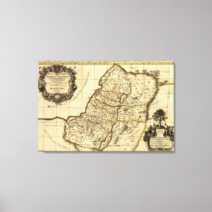 Toile PalestineCarte panoramiquePalestine