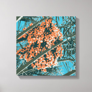 Toile Palm Springs 6 Colour Palm Berries 6A