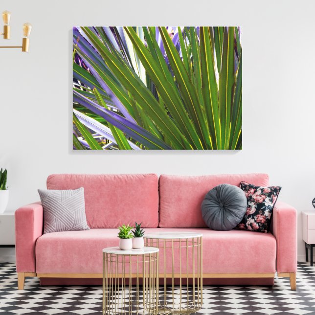 Toile Palmetto Tropicale (Insitu(Salon))