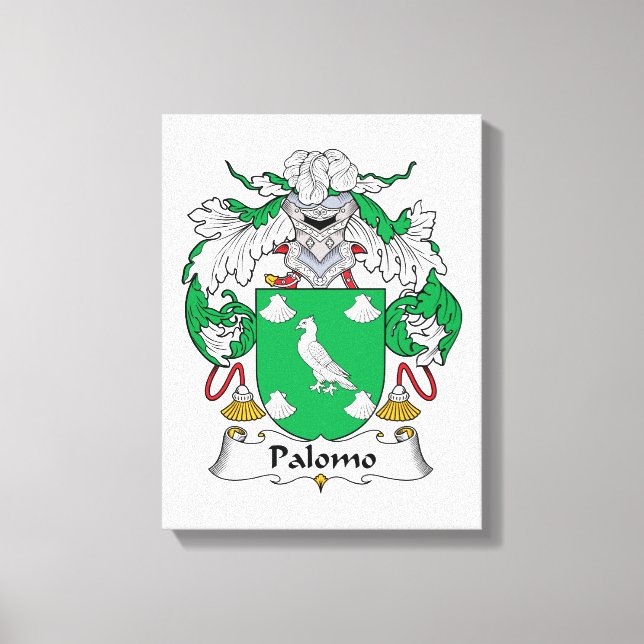 Toile Palomo Family Crest (Recto)