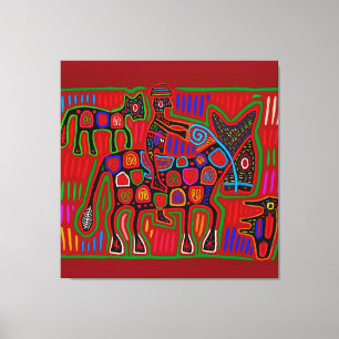 Toile Panama Mola - Sauvez une balade à cheval sur un co