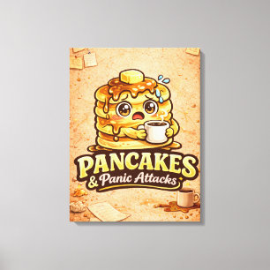 Toile Pancakes et crises de panique - Amis gourmets