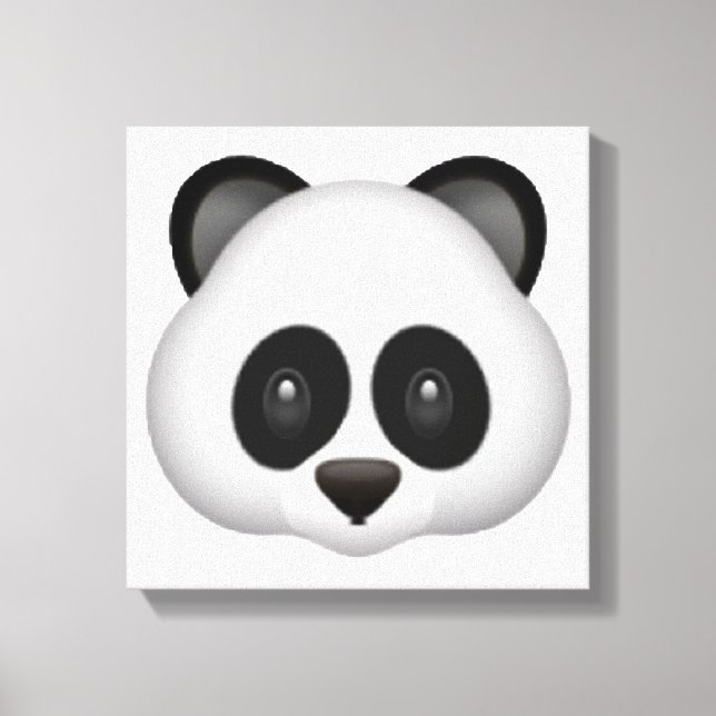 Toile Panda - Emoji (Recto)