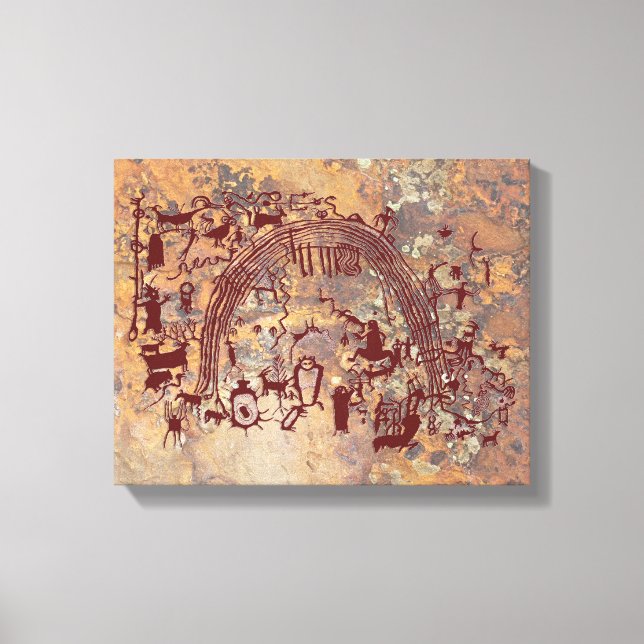 Toile Panneau de chamans (Recto)