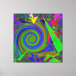 Toile Panneau "Wizard of Oz" 40" x 40" Étiquette 3