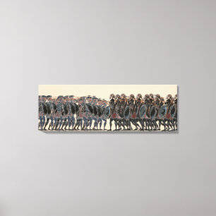 Toile Panoplie - bataille de hoplite du grec ancien