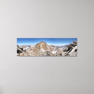 Toile Panorama de la crête du sentier du Mont Whitney -