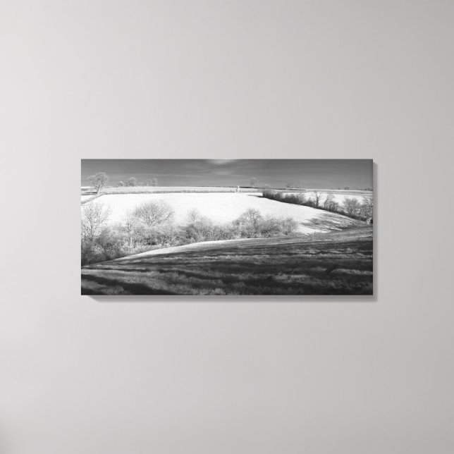 Toile Panorama hivernal (Recto)
