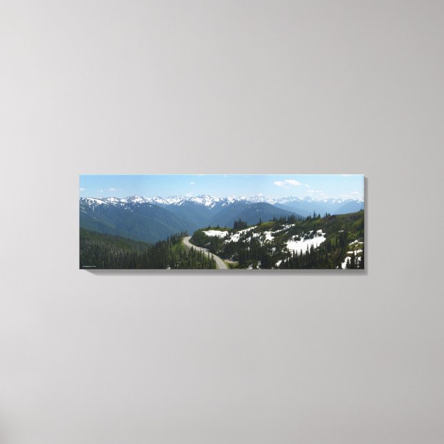 Toile Panorama sur la crête des ouragans (panneau multif (Recto)