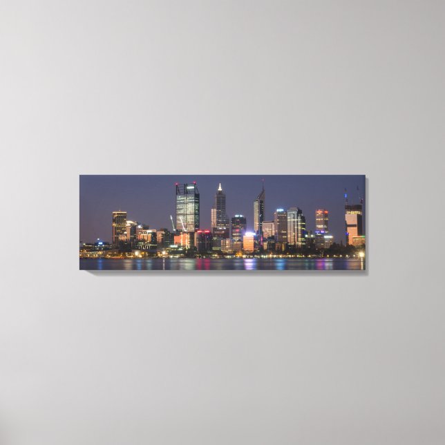 Toile panoramique Perth City Skyline (Recto)