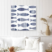 Papier de poisson de l'océan côtier