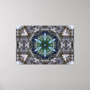 Toile Papier en Mandala Folk