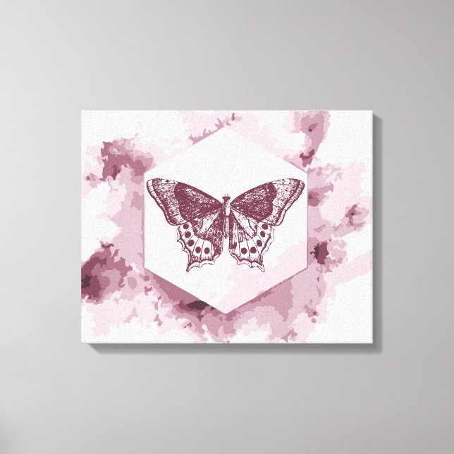 Toile papillon (Recto)
