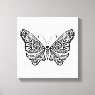 Toile Papillon 6 de style