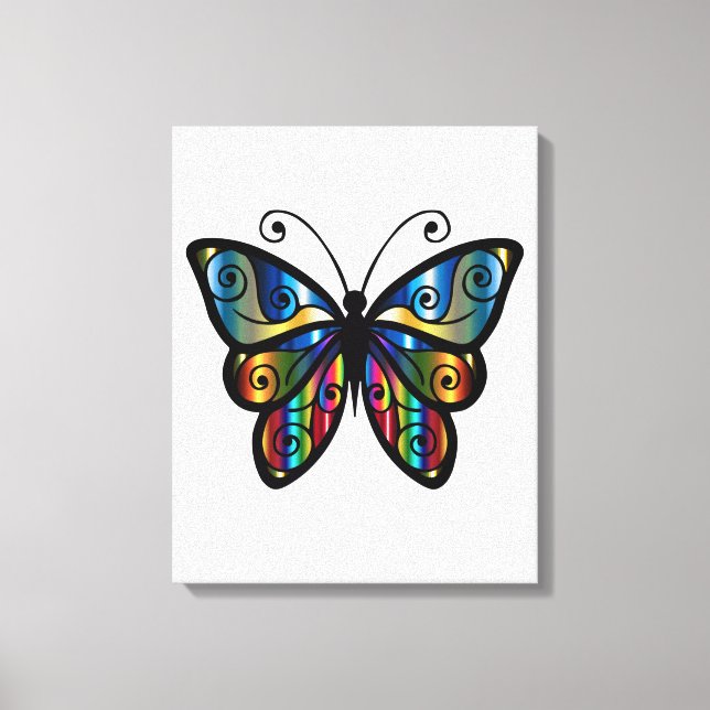 Toile Papillon mou (Recto)