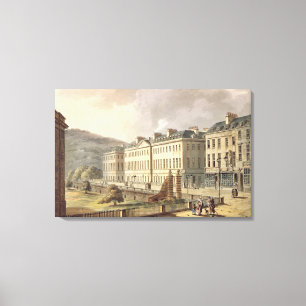 Toile Parade nord, from 'Bath Illustrated by a Series o