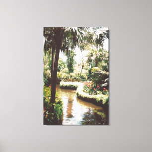 Toile Paradis du jardin tropical