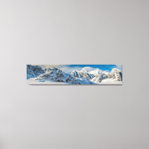 Toile Parc national de Denali, Ruth Glacier Pano