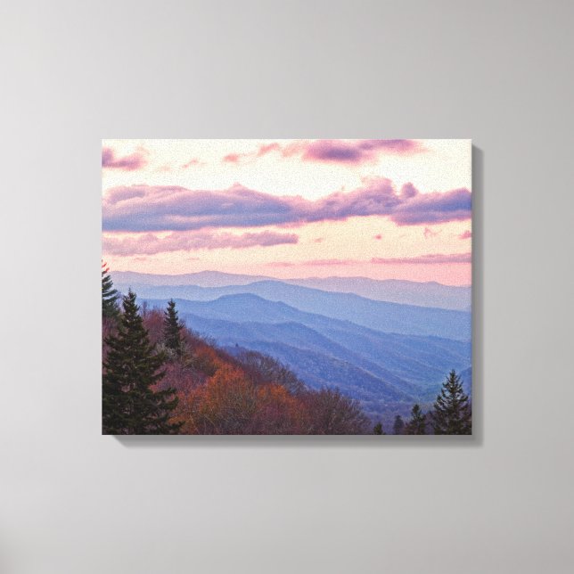 Toile Parc national de Great Smoky Mountain (Recto)