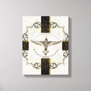 Toile Pardonnez-leur TOUJOURS un colibri inspirant