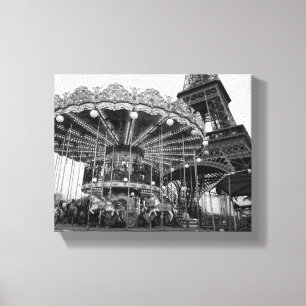 Toile Paris Carousel