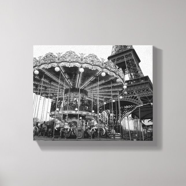Toile Paris Carousel (Recto)