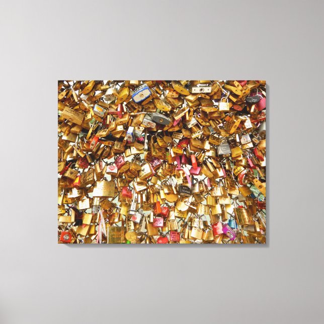 Toile Paris Love Padlocks 4 (Recto)