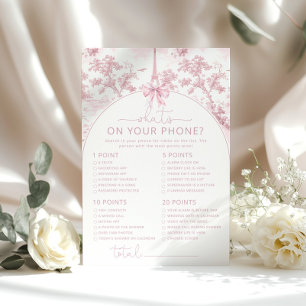Toile Paris Was ist auf deinem Handy rosa Brautspi