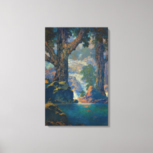 Toile Paroisse de Maxfield - Cascades Solitude calme