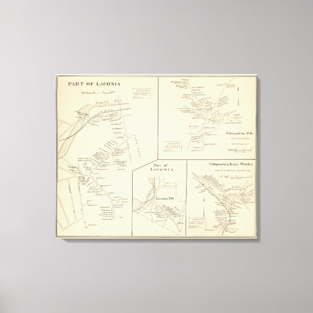 Toile Partie de la Laconie (Recto)