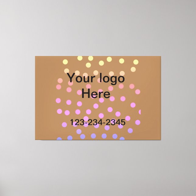 Toile Parties scintillant verte simple ajouter votre num (Recto)