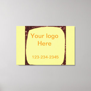 Toile Parties scintillant verte simple ajouter votre num