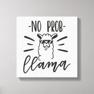 Toile Pas de conception de lama Prob