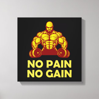 Toile pas de douleur pas de gain