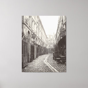 Toile Passage du Dragon, Paris 19e siècle Photographie