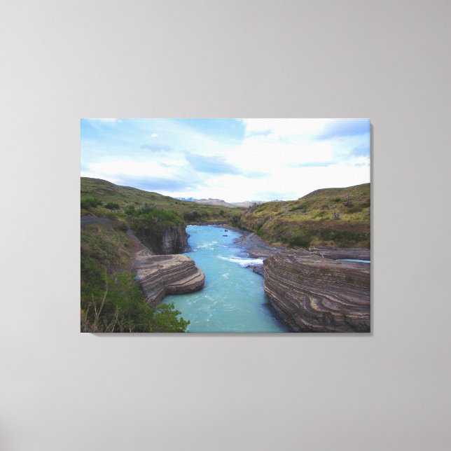 Toile Patagonie Chili Canvas (Recto)