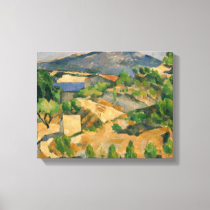 Toile Paul Cezanne - Barrage Francois Zola