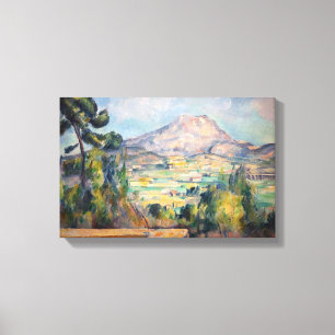 Toile Paul Cezanne - Mont Sainte-Victoire