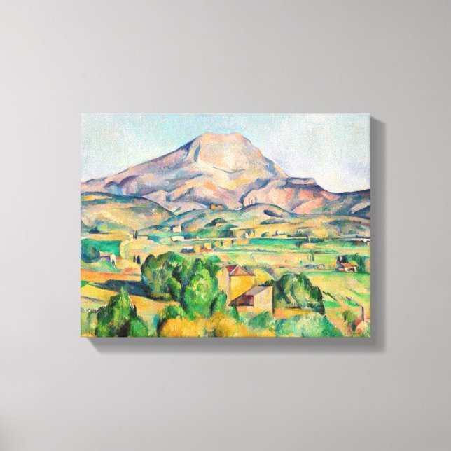 Toile Paul Cezanne - Mont Sainte-Victoire (Recto)