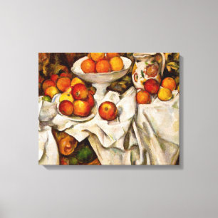 Toile Paul Cezanne Pomples Oranges Impressionnisme