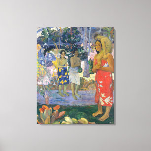 Toile Paul Gauguin - Hail Mary / Ia Orana Maria