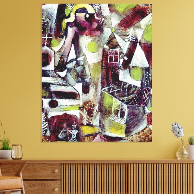 Toile Paul Klee - Légende des marais (Insitu(Salon))