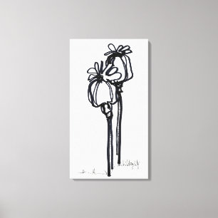 Toile Pavots 1
