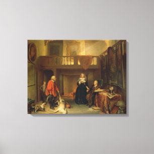 Toile Payant le dîme (huile sur le panneau)