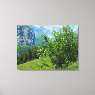 Toile Paysage alpin en Suisse