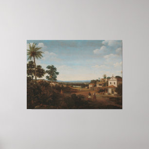 Toile Paysage au Brésil, Frans Jansz Post, c. 1665 - c