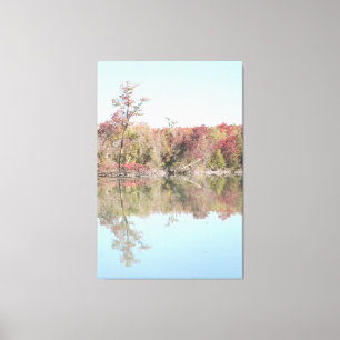 Toile Paysage d'automne coloré