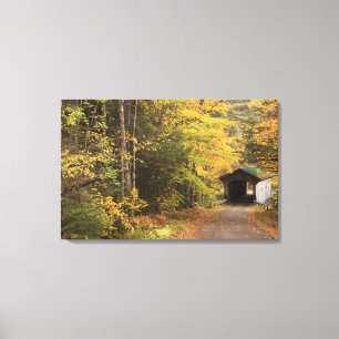 Toile Paysage d'automne, Vermont, États-Unis