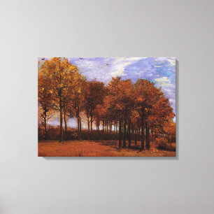 Toile Paysage d'automne, Vincent van Gogh