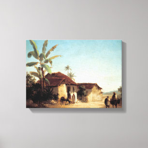 Toile Paysage de Camille Pissarro avec Agritourismes et 